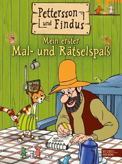 Pettersson und Findus: Mein erster Mal- und Rätselspaß