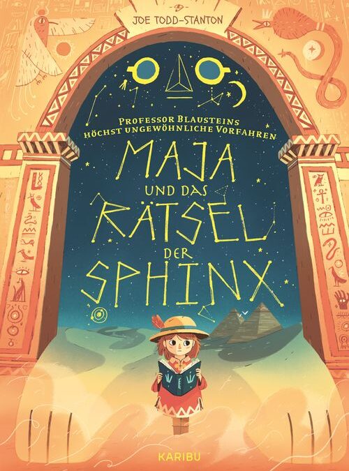 Professor Blausteins höchst ungewöhnliche Vorfahren (Band 3) – Maja und das Rätsel der Sphinx