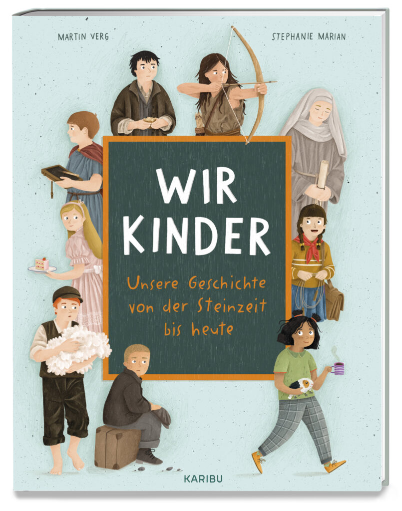 3D Cover von Wir Kinder – Unsere Geschichte von der Steinzeit bis heute