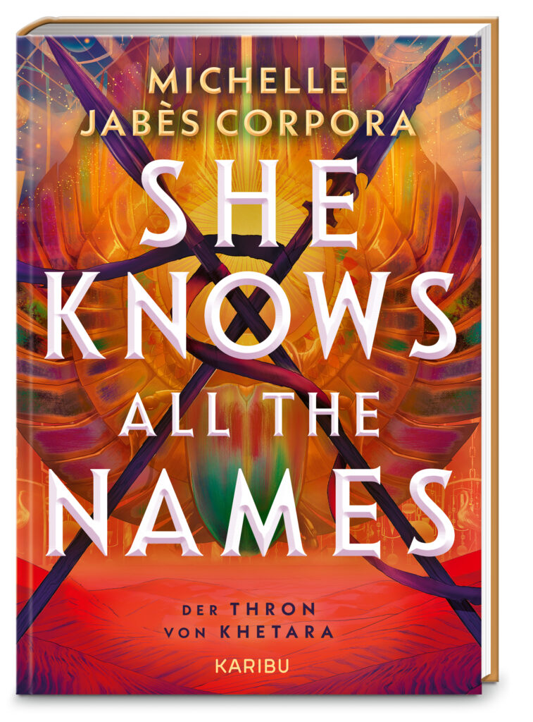 3D Cover von She Knows All the Names – Der Thron von Khetara