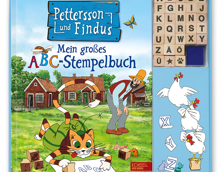 Pettersson und Findus: Mein großes ABC-Stempelbuch