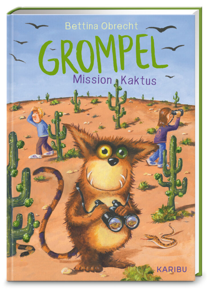 3D Cover von Grompel (Band 2) – Mission Kaktus (Grompel, Bd. 2)